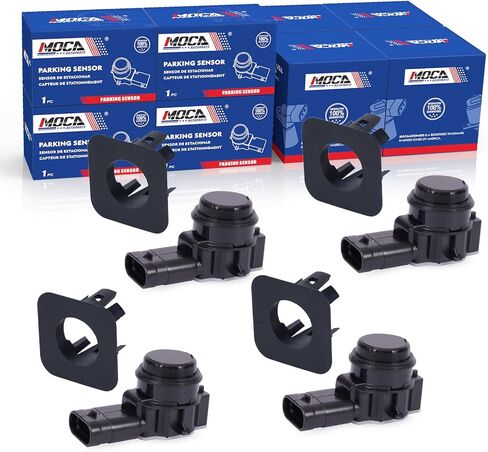 MOCA 4 Parking Assist Sensors w/ 4 Retainer Holders Fit 12-18 for BMW 320i F30, 14-16 for BMW 428i xDrive F32, 17-20 for 430i xDrive Gran Coupe F32/ F36 in Saudi Arabia