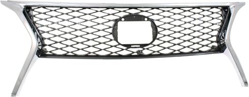 Garage-Pro Grille Assembly Compatible with Lexus RX350 2013-2015 Chrome Shell/Dark Gray Insert with F Sport Pkg 8 Speed Trans Canada Built in Saudi Arabia