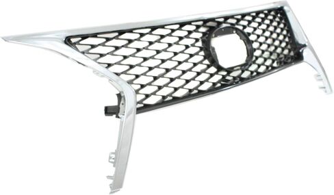 Garage-Pro Grille Assembly Compatible with Lexus RX350 2013-2015 Chrome Shell/Dark Gray Insert with F Sport Pkg 8 Speed Trans Canada Built in Saudi Arabia