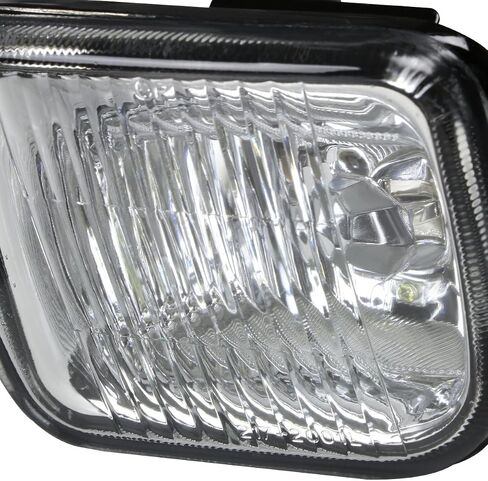 Auto Dynasty Compatible with Honda Civic Driving Bumper Fog Light+Bulbs+Switch (Amber Lens) - 6th Generation EJ EM EK D16 in Saudi Arabia