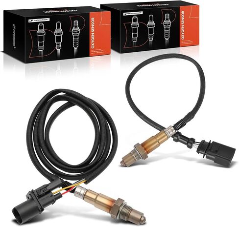 A-Premium O2 Oxygen Sensor Compatible with Volkswagen Jetta Beetle 2001-2005, Golf 2001-2006, Upstream & Downstream, 2-PC Set, Replace# 06A906262BC, 94860612802 in Saudi Arabia