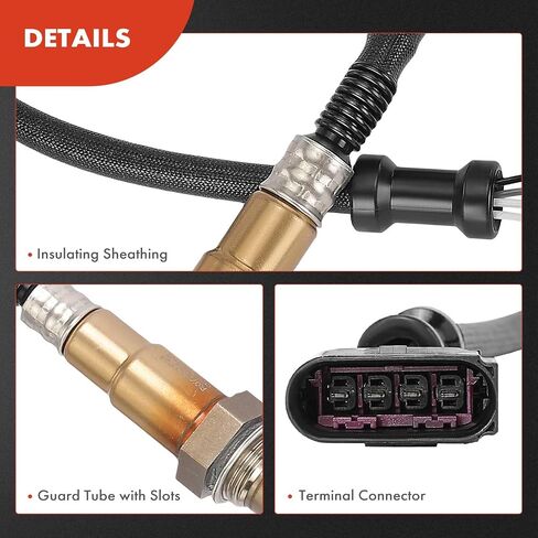 A-Premium O2 Oxygen Sensor Compatible with Volkswagen Jetta Beetle 2001-2005, Golf 2001-2006, Upstream & Downstream, 2-PC Set, Replace# 06A906262BC, 94860612802 in Saudi Arabia