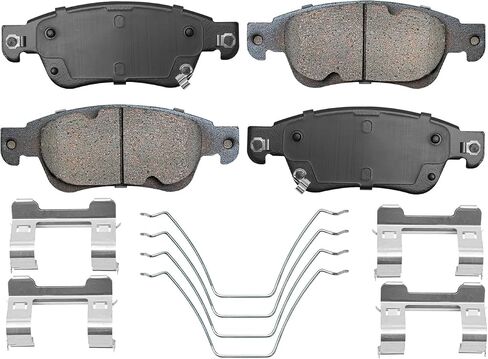 Detroit Axle - Brake Kit for 2007-2008 INFINITI G35 2008-2013 G37 2014-2015 Q60 2009 2010 2011 2012 Disc Brake Rotors Ceramic Brake Pads Replacement : 12.99" inch Front & Rear Rotors in Saudi Arabia