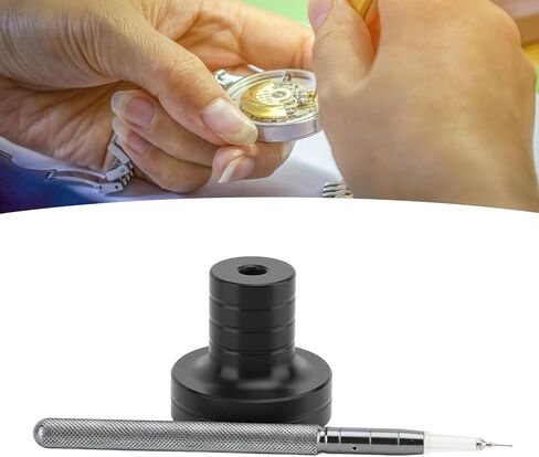 أداة تزييت الساعة الأوتوماتيكية، أداة تزييت ساعة إصلاح زيت التشحيم ملحق أداة القلم لصانعي الساعات، الإصلاح، الصيانة، ساعة تطبيق قلم تزييت مواد التشحيم مع قاعدة لصانعي الساعات in Saudi Arabia