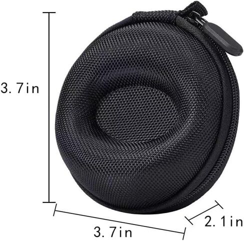 Travel Watch Case Single Storage Box for Wristwatches & Smart Watches up to 50mm, Black in Saudi Arabia