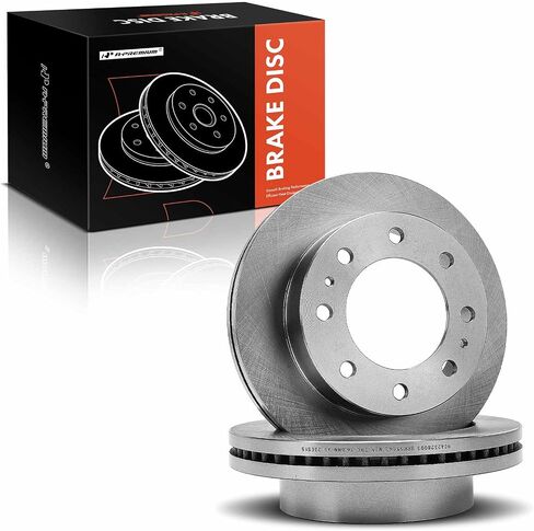 A-Premium 12.79 inch (324.90mm) Front Vented Disc Brake Rotors Compatible with Chevrolet, GMC Models - Silverado 3500 3500 HD, Express 3500 4500, Sierra 3500 3500 Classic 3500 HD, Savana, 2-PC Set in Saudi Arabia