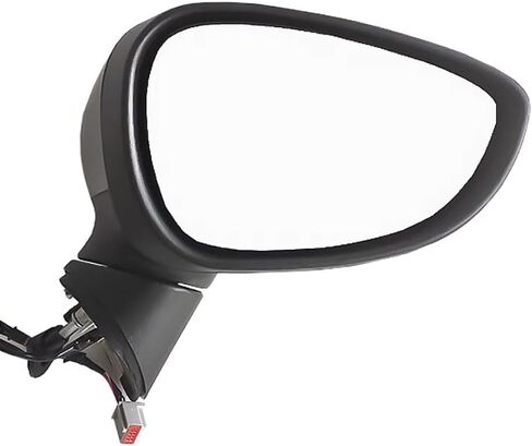 استبدال مرآة جانبية للسائق مناسب لـ 2009-2017 Ford Fiesta لـ 2008-2012 Ford MK7 MK8 ملحقات السيارة مرآة الرؤية الخلفية تجميع التدفئة، ضوء الانعطاف، طي يدوي in Kuwait