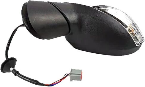 استبدال مرآة جانبية للسائق مناسب لـ 2009-2017 Ford Fiesta لـ 2008-2012 Ford MK7 MK8 ملحقات السيارة مرآة الرؤية الخلفية تجميع التدفئة، ضوء الانعطاف، طي يدوي in Kuwait