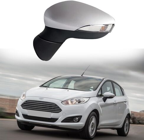 Driver Side Mirror Replacement Fit for 2009-2017 Ford Fiesta for 2008-2012 Ford MK7 MK8 Car Accessories Rear View Mirror Assembly Heating,Turn Light,Manual Folding in Kuwait