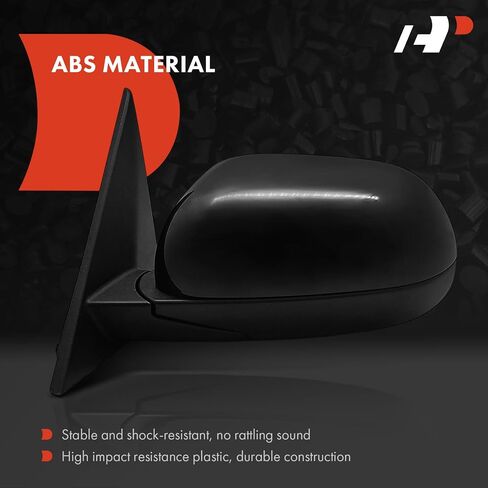 A-Premium Driver Side Power Door Mirror - Compatible with Kia Soul 2020-2023 - Non-Heated Manual Folding Black Outside Rear View Mirror in Saudi Arabia