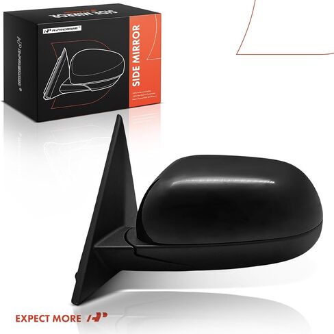 A-Premium Driver Side Power Door Mirror - Compatible with Kia Soul 2020-2023 - Non-Heated Manual Folding Black Outside Rear View Mirror in Saudi Arabia