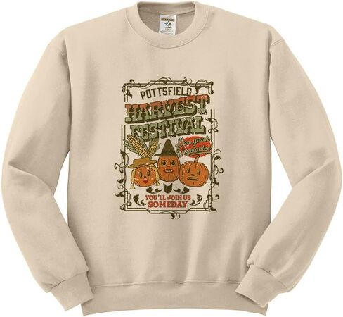 TeesAndTankYou Pottsfield Harvest Festival Sweatshirt Unisex in Saudi Arabia