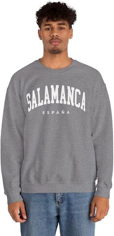 Salamanca Spain Adult Unisex Crewneck Sweatshirt in Saudi Arabia