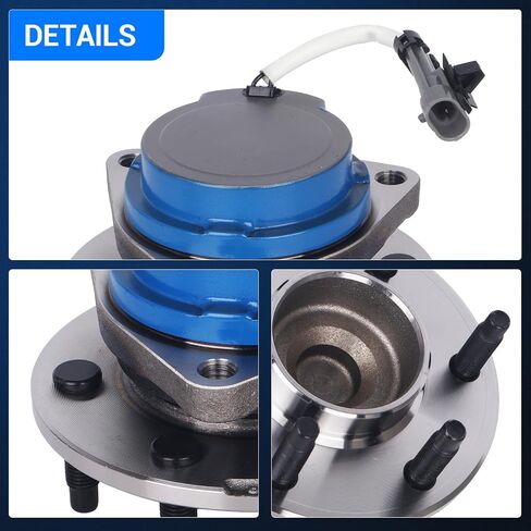Autoround 513197 Front/Rear Wheel Bearing and Hub Assembly Fit for Cadillac CTS 04-07 SRX (RWD) 04-09 STS 05-11, Chevy Uplander FWD 06-09, Pontiac Montana 07-09, Buick Terraza FWD 06-07, 6 Lug w/ABS in Saudi Arabia