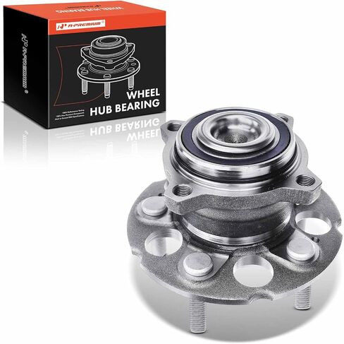 A-Premium Rear Wheel Bearing and Hub Assembly with 5-Lug Compatible with Honda CR-V 2007-2011, Accord Crosstour 2010-2011, Crosstour 2012-2015, FWD Only in Saudi Arabia