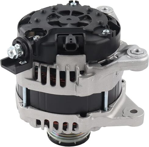Alternator 120A 12V 6-Groove Pulley Compatible with 2020-2022 Versa L4 1.6L,2020-2023 Kicks L4 1.6L, Replace A005TE0382ZX in Saudi Arabia