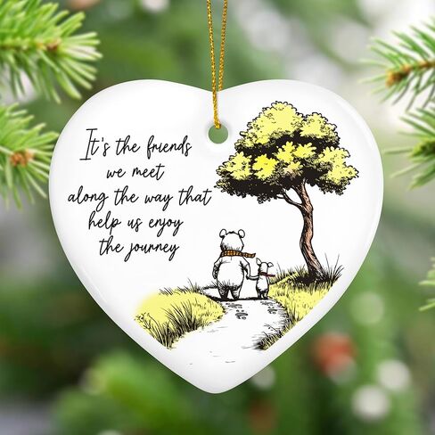 Christmas Friendship Gifts for Women Friends - Christmas Ornaments 2025 - BFF Bestie Birthday Gifts for Women Friendship, Friend Gift for Friends Female, Friend Ornament for Xmas Decorations in Saudi Arabia