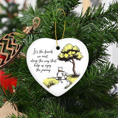 Christmas Friendship Gifts for Women Friends - Christmas Ornaments 2025 - BFF Bestie Birthday Gifts for Women Friendship, Friend Gift for Friends Female, Friend Ornament for Xmas Decorations in Saudi Arabia