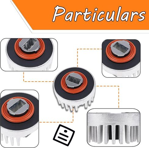 وحدة لمبة إضاءة خلفية LED متوافقة مع كاديلاك ATS XTS 2013-2018 استبدال #84198978 13579168 in Kuwait