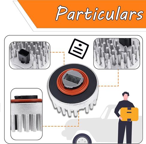 وحدة لمبة إضاءة خلفية LED متوافقة مع كاديلاك ATS XTS 2013-2018 استبدال #84198978 13579168 in Kuwait