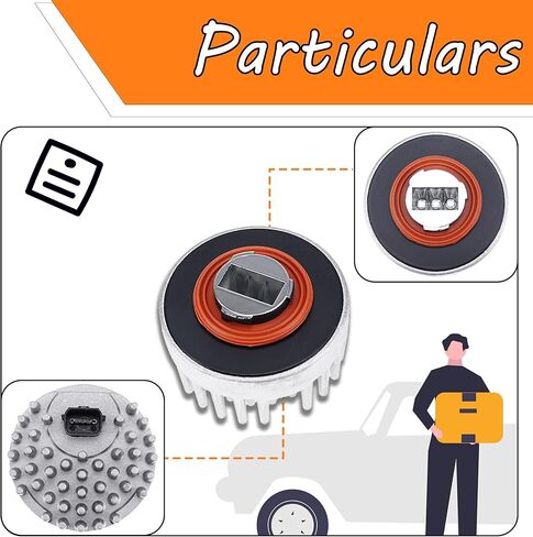 وحدة لمبة إضاءة خلفية LED متوافقة مع كاديلاك ATS XTS 2013-2018 استبدال #84198978 13579168 in Kuwait