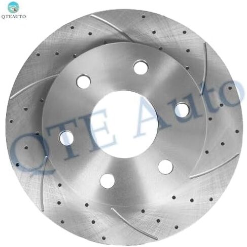PM Auto Set of 4 Front 305 mm -Rear 330 mm Drilled Slotted Brake Disc Rotors For 2003-2006 Cadillac Escalade ESV with 330 mm Diameter Rotor in Saudi Arabia