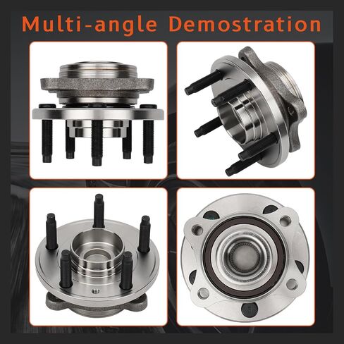 DRIVESTAR 513223 Front Wheel Hub & Bearing Assembly for Ford 500/Freestyle/Mercury Montego 2005 06 07, 08-09 for Ford Taurus/Taurus X/Mercury Sable(5 Lugs w/ABS)(Pair) in Saudi Arabia