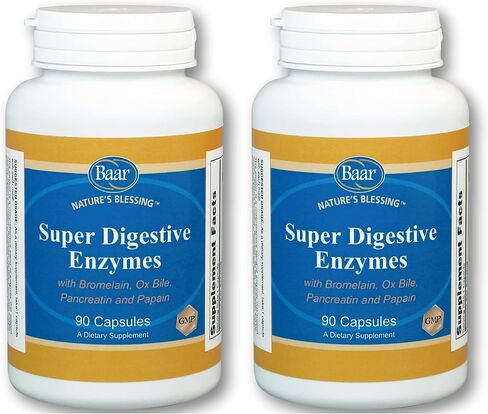 Baar Super Digestive Enzymes, 90 Capsules in Saudi Arabia
