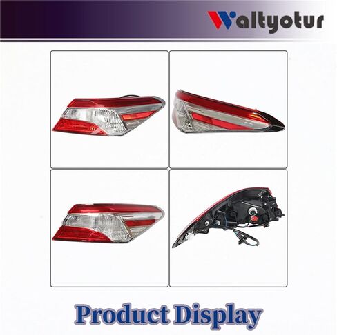 waltyotur Right Passenger Side Tail Lights Brake Lamp Tail Light Red Brake Lamp Replacement for 2018 2019 2020 Camry in Saudi Arabia