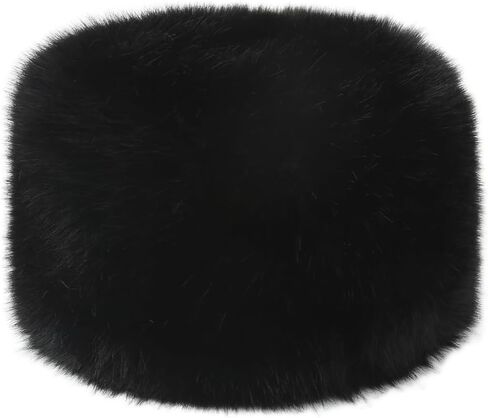 Winter Faux Fur Hat Warm Trapper Hat Cossack Russion Style Hat for Women in Saudi Arabia