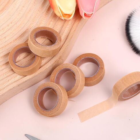 6 Rolls Breathable Nose Tape, Nose Tape for Rhinoplasty Shaping Paper Tape Self Adhesive Micropore Tape First Aid Tape for Wound Injuries Swelling Sports (0.5in x 10 Yd) in Saudi Arabia
