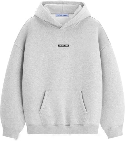 Aelfric Eden Fleece Lined Hoodies For Men Women Oversized Hoodie Casual Hooded Sweatshirts Warm Solid Basic Pullover Tops in Saudi Arabia