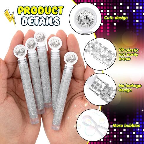 48 Pcs Bubble Wands Hawaiian Flower Themed Bubble Wand Mini Hibiscus Bubble Wand for Birthday Theme Party Favor Gift Outdoor Indoor in Kuwait