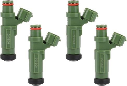 Fuel Injectors Fit For Mitsubishi Lancer 2.0L 2004-2007# HDB250 842-12357 FJ974 4G1867 M1025 16448 1550576 MN128318 in Saudi Arabia
