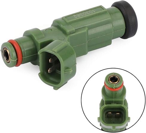 Fuel Injectors Fit For Mitsubishi Lancer 2.0L 2004-2007# HDB250 842-12357 FJ974 4G1867 M1025 16448 1550576 MN128318 in Saudi Arabia