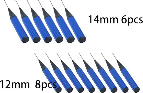 TP-M77 Tire Repair Plug Stem Kit 33 pcs,Wrapped stem: Dia. 1/4" (6 mm) 9 pcs, Dia. 5/16" (8 mm) 9 pcs, Dia. 3/8" (10 mm) 9 pcs, Dia. 1/2" (12 mm) 3 pcs and 9/16" (14 mm) 3 pcs in a Box in Kuwait
