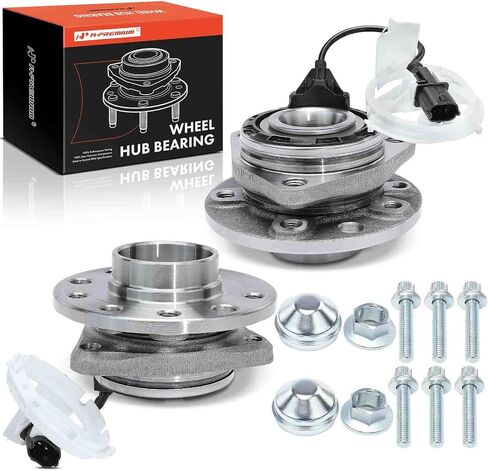 A-Premium 2 × محمل العجلات الأمامية أو الخلفية ومجموعة المحور مع ABS متوافق مع Saab 9-3 2003-2011، 9-3X 2010-2011 in Saudi Arabia