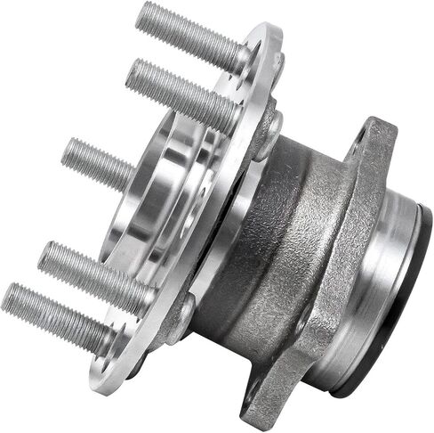 Detroit Axle - AWD Rear Wheel Bearing Hub for 2007-2008 Dodge Caliber, 2007-2017 Jeep Compass Patriot Wheel Bearing and Hub Assembly Replacement in Saudi Arabia