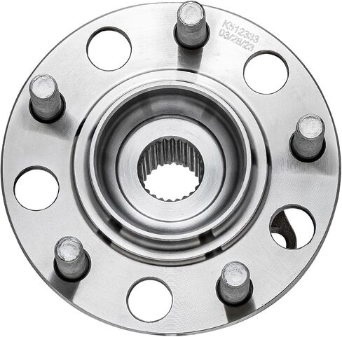 Detroit Axle - AWD Rear Wheel Bearing Hub for 2007-2008 Dodge Caliber, 2007-2017 Jeep Compass Patriot Wheel Bearing and Hub Assembly Replacement in Saudi Arabia