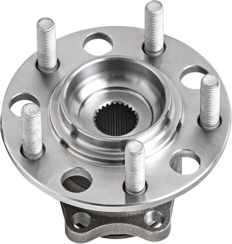 Detroit Axle - AWD Rear Wheel Bearing Hub for 2007-2008 Dodge Caliber, 2007-2017 Jeep Compass Patriot Wheel Bearing and Hub Assembly Replacement in Saudi Arabia