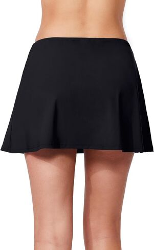 Profile by Gottex Tutti Frutti Cover-Up Skirt-Easy Pull-On Design, No Inner Brief Swim Bottom, Gold Beaded Ladder Detail in Saudi Arabia