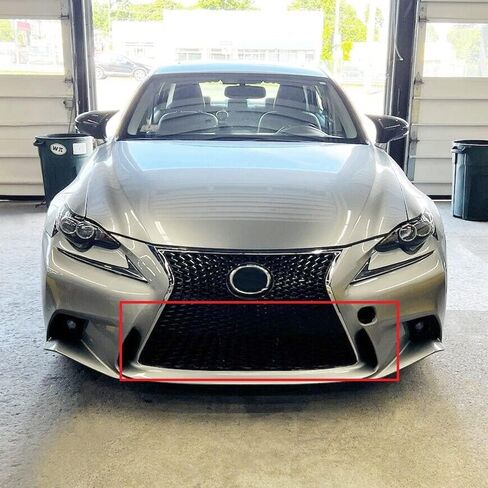 HECASA Lower and Upper Grill Compatible with 2014-2016 Lexus IS200t IS250 IS350 LX1200152, LX1036115/ 5211253070, 5311253061 F-Sport Grille Sit (2 Packages) in Saudi Arabia