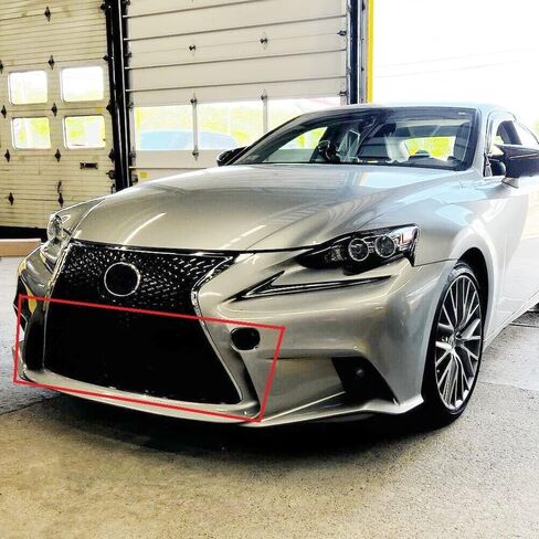 HECASA Lower and Upper Grill Compatible with 2014-2016 Lexus IS200t IS250 IS350 LX1200152, LX1036115/ 5211253070, 5311253061 F-Sport Grille Sit (2 Packages) in Saudi Arabia