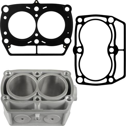 Caltric Cylinder Jug and Head Base Gaskets Compatible With Polaris RZR 800 Efi 2008 2009 2010 in Saudi Arabia