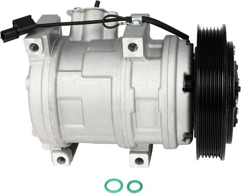 ECCPP AC Compressor Fast Cooling 2007-2013 Fit for Acura MDX 3.7L 2009-2015 Fit for Honda Pilot 3.5L Air Conditioning Compressor 6 Grooves 10PA17 in Saudi Arabia