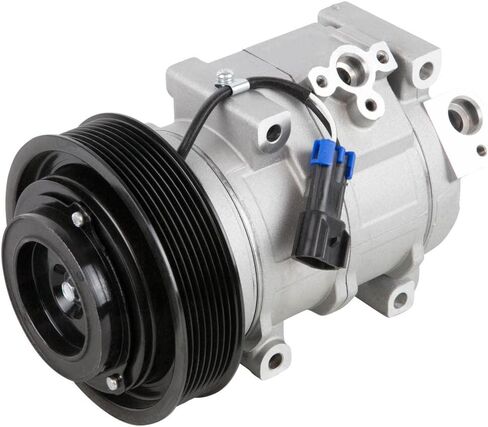 AC Compressor & 8-Groove A/C Clutch For John Deere Replaces 10SRE18C RE326205 - BuyAutoParts 60-04099NA New in Saudi Arabia