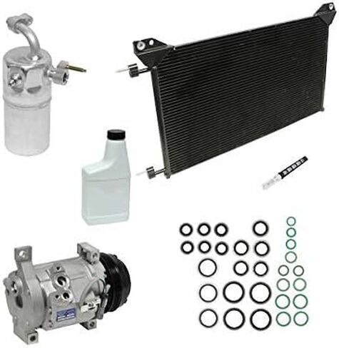 A/C Compressor Kit with Condenser - Compatible with 2002-2005 Chevy Avalanche 1500 (without Rear A/C) in Saudi Arabia