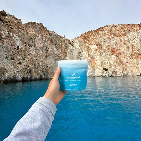 علاج اضطراب الرحلات الجوية الطويلة لعلاج اضطراب الرحلات الجوية الطويلة • لا يوجد بديل لحبوب اضطراب الرحلات الجوية الطويلة • أساسيات السفر • دعم التكيف مع المناطق الزمنية والإيقاع اليومي • نكهة التوت الاستوائية اللذيذة • 20 قطعة حلوى 3-5 رحلات in Kuwait