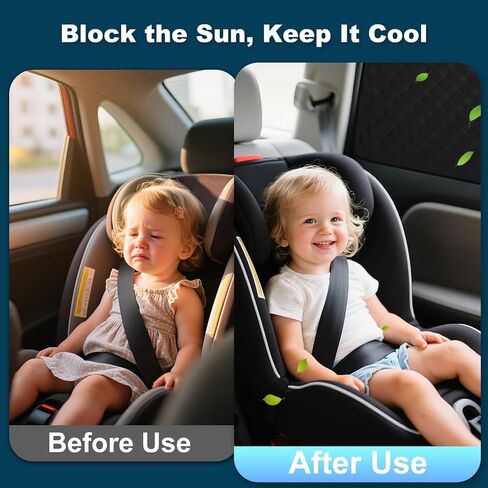 XCBYT RAV4 Window Sun Shades, Car Window Shades for 2019-2024 Toyota Rav4, Privacy Car Window Covers with Breathable Mesh - UV Protection, Heat Insulation for Camping Napping Breastfeeding in Kuwait