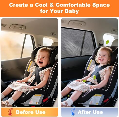 XCBYT RAV4 Window Sun Shades, Car Window Shades for 2019-2024 Toyota Rav4, Privacy Car Window Covers with Breathable Mesh - UV Protection, Heat Insulation for Camping Napping Breastfeeding in Kuwait